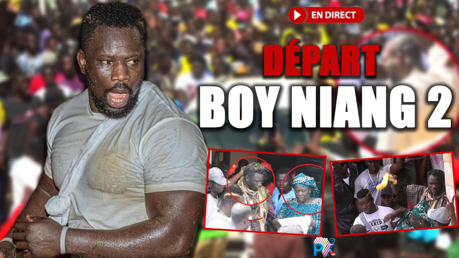🔴EN DUPLEX - Départ Boy Niang2 et Reug Reug à l'Arène Nationale
