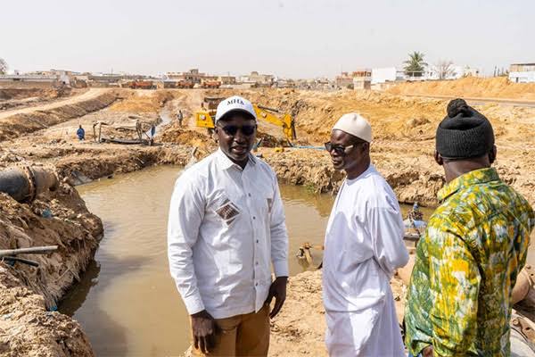 Lutte contre les inondations à Touba : démarrage des travaux du bassin de Nguiranène