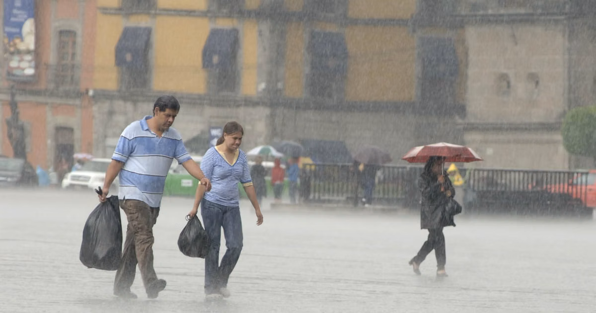 Lluvias intensas azotarán estos estados de México durante los próximos cinco días, alerta el SMN