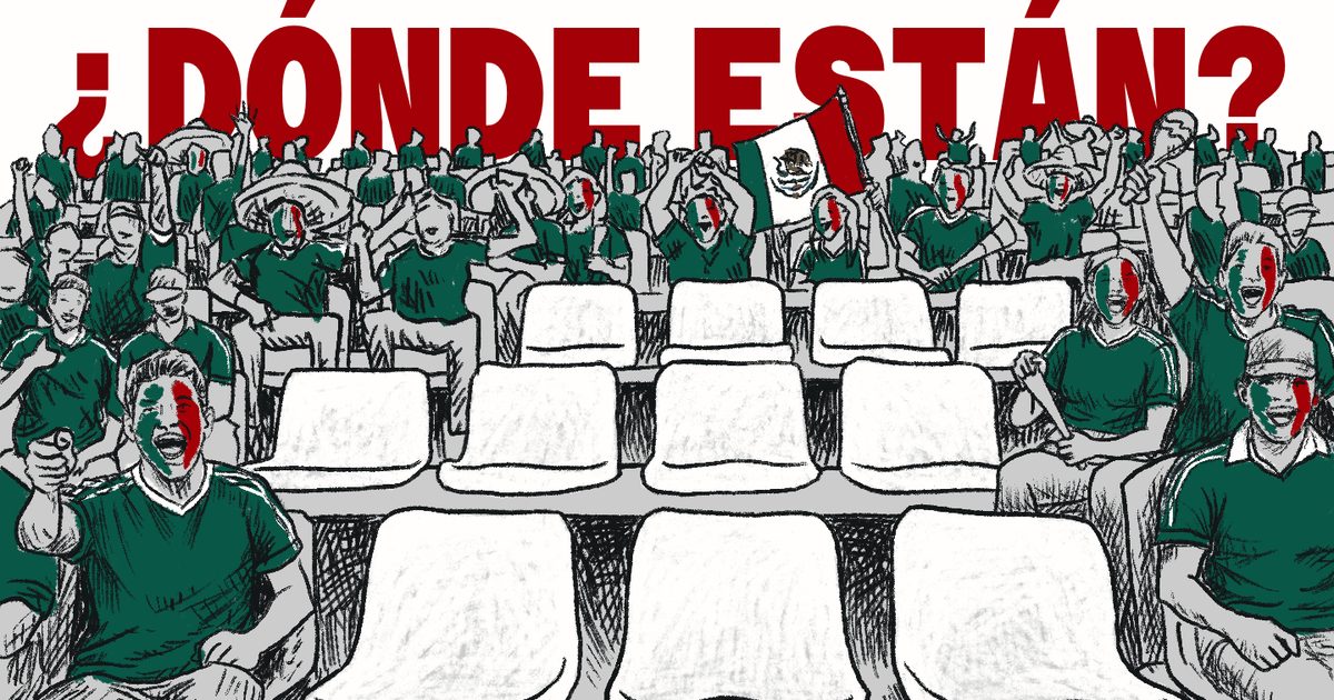 Las butacas vacías del Mundial