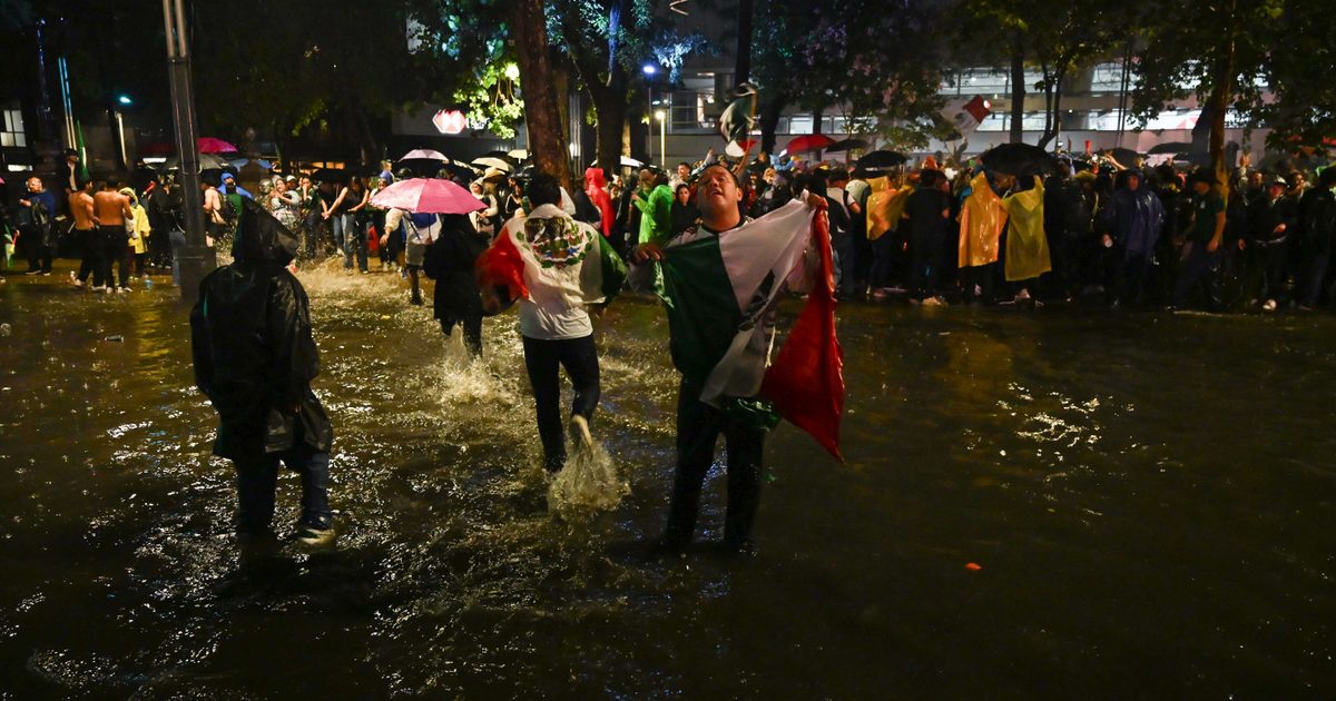 Lluvias fuertes amenazan las celebraciones mundialistas del domingo en CDMX y más de 20 entidades