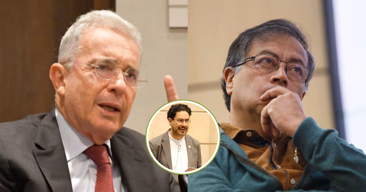 Álvaro Uribe acusó a Petro de “cobarde instigación” por la segunda vuelta y puso en el ojo del huracán a Cepeda
