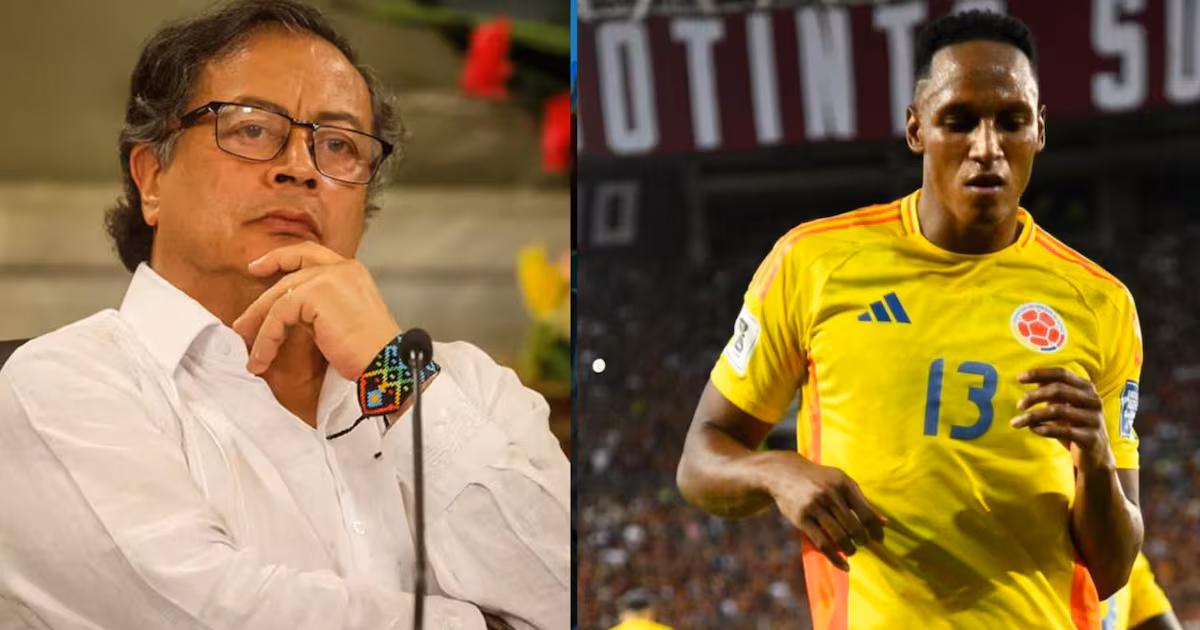 Petro desata polémica por publicación sobre Yerry Mina: acusaciones de racismo y fuerte controversia en redes sociales