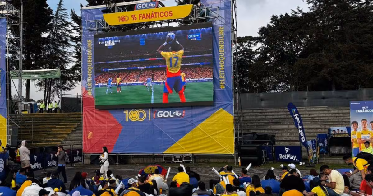 Alcaldía de Bogotá instalará pantallas gigantes para ver partidos de la Selección gratis: así puede reclamar las boletas