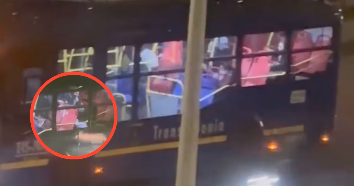 El alarmante video que muestra cómo se tomaron un bus del SITP para robar a todos los pasajeros en Bogotá