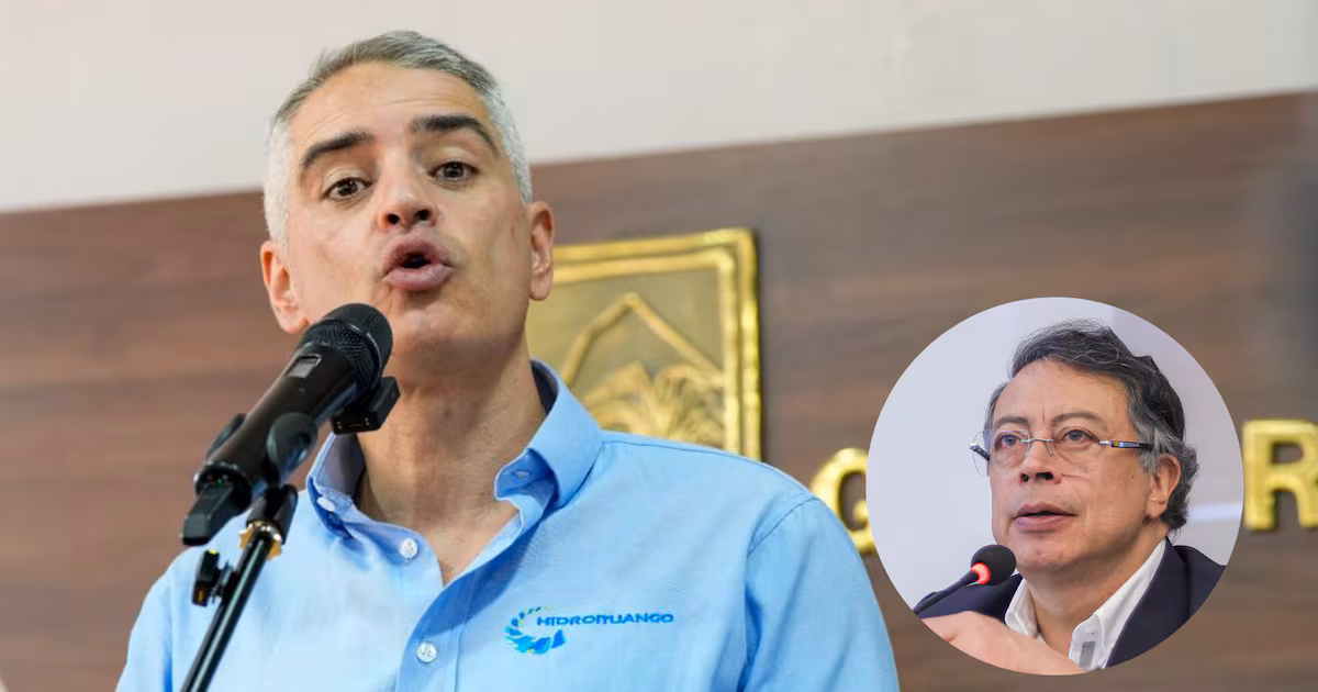 “Se nos atravesó hasta con la vaca”: Gobernador de Antioquia arremetió contra Petro por sacar pecho de obras en el departamento