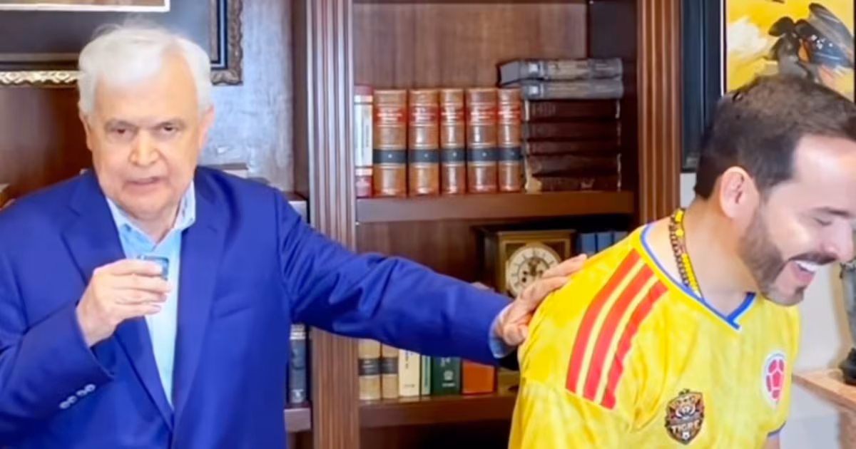 Jorge Barón le pegó la ‘patadita de la buena suerte’ a Abelardo de la Espriella a pocos días de las elecciones