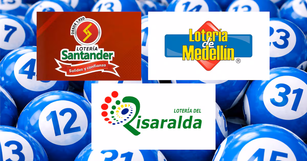 Loterías de Santander, Medellín y Risaralda: Resultados de los sorteos realizados hoy viernes 19 de junio del 2026