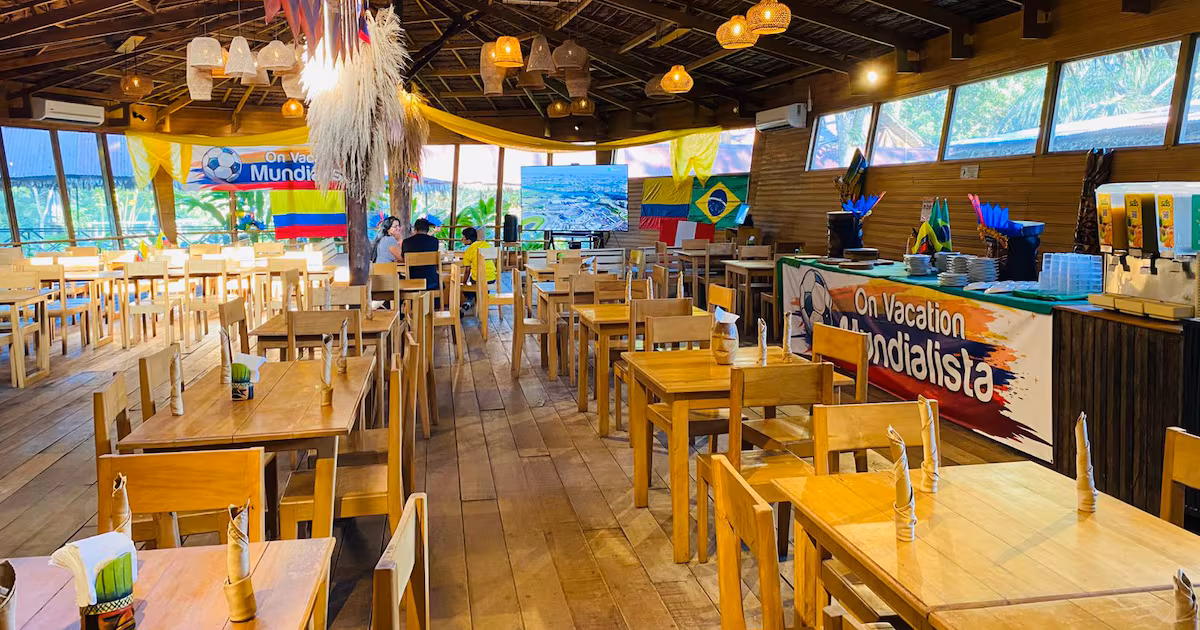 Hotel Amazon de On Vacation demuestra que la temporada futbolera también se vive en la selva