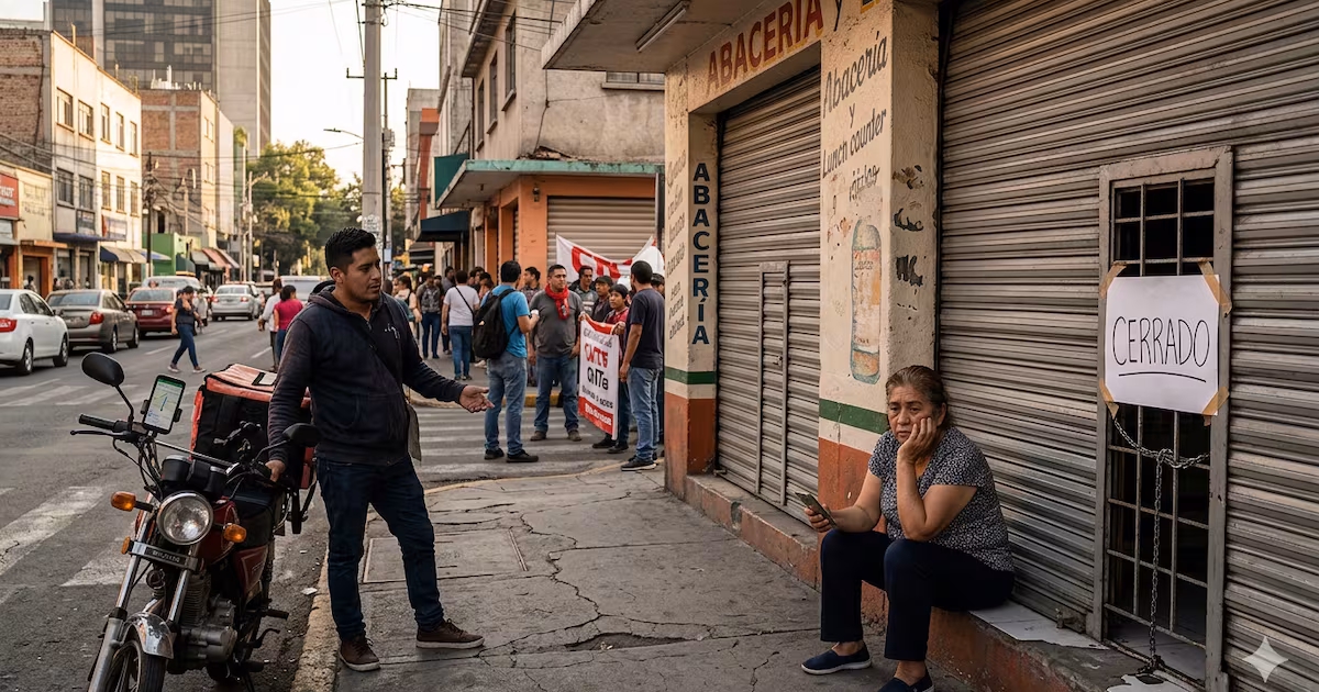 CNTE desangra negocios: plantones dejan pérdidas de hasta 260 millones diarios