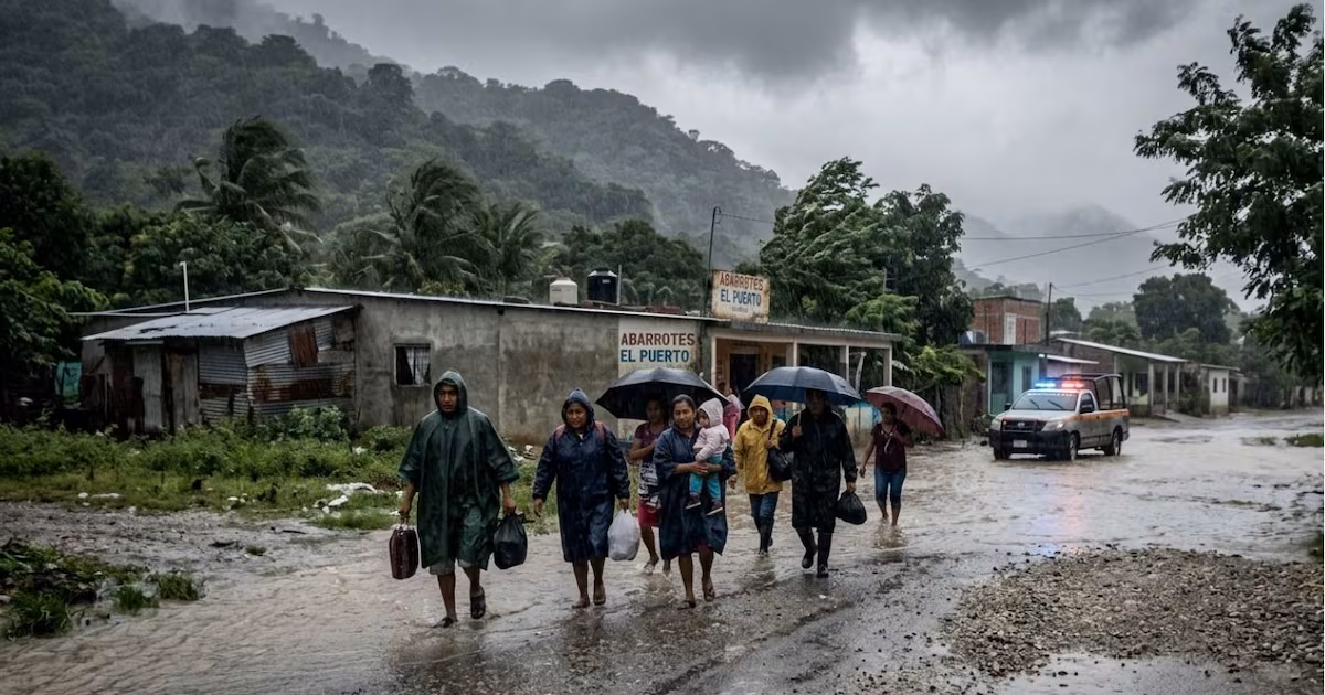 Boris se degrada a depresión tropical tras tocar tierra en Oaxaca; mantiene lluvias fuertes en cinco estados