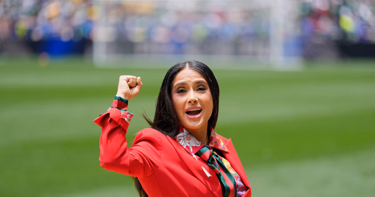 Salma Hayek comparte cómo fue su experiencia durante la ceremonia de inauguración del Mundial 2026
