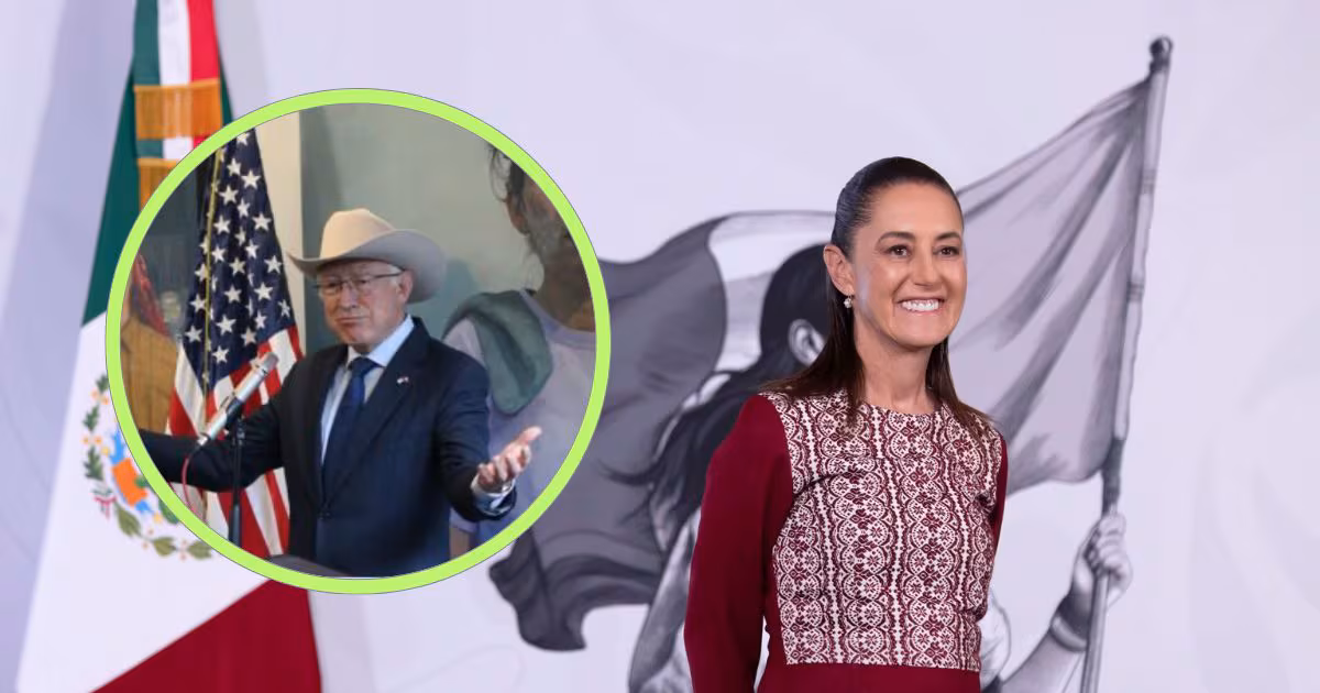Sheinbaum revira a Ken Salazar por dichos sobre AMLO y ‘El Mayo’: “Era por injerencia”