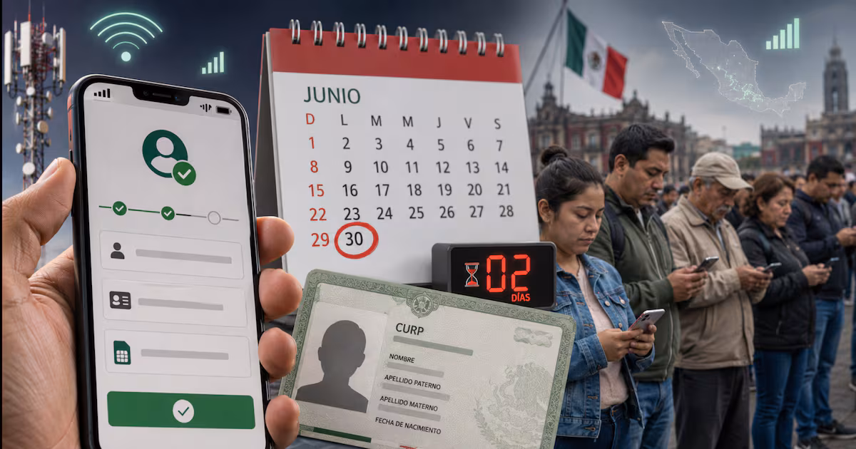 Registro celular entra en cuenta regresiva: faltan 84 millones por vincular CURP