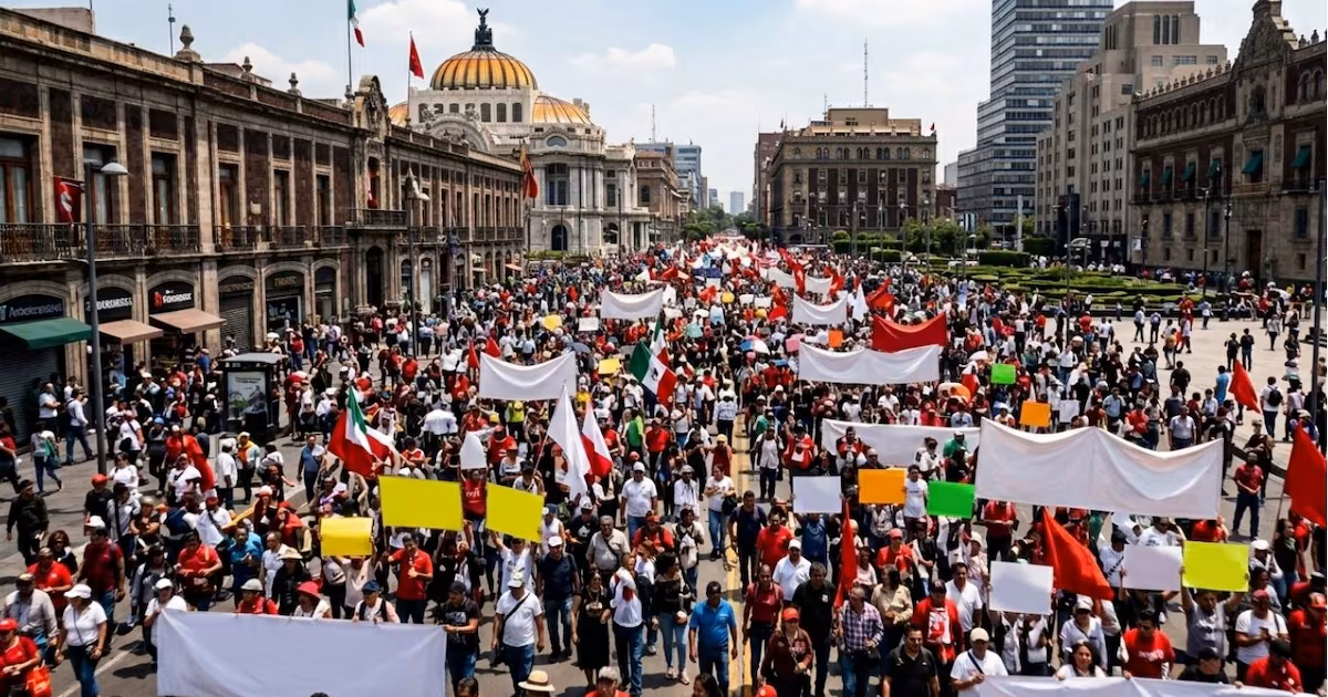 Marchas y bloqueos hoy 30 de junio: movilizaciones llegarán a Reforma y la Glorieta del Ahuehuete
