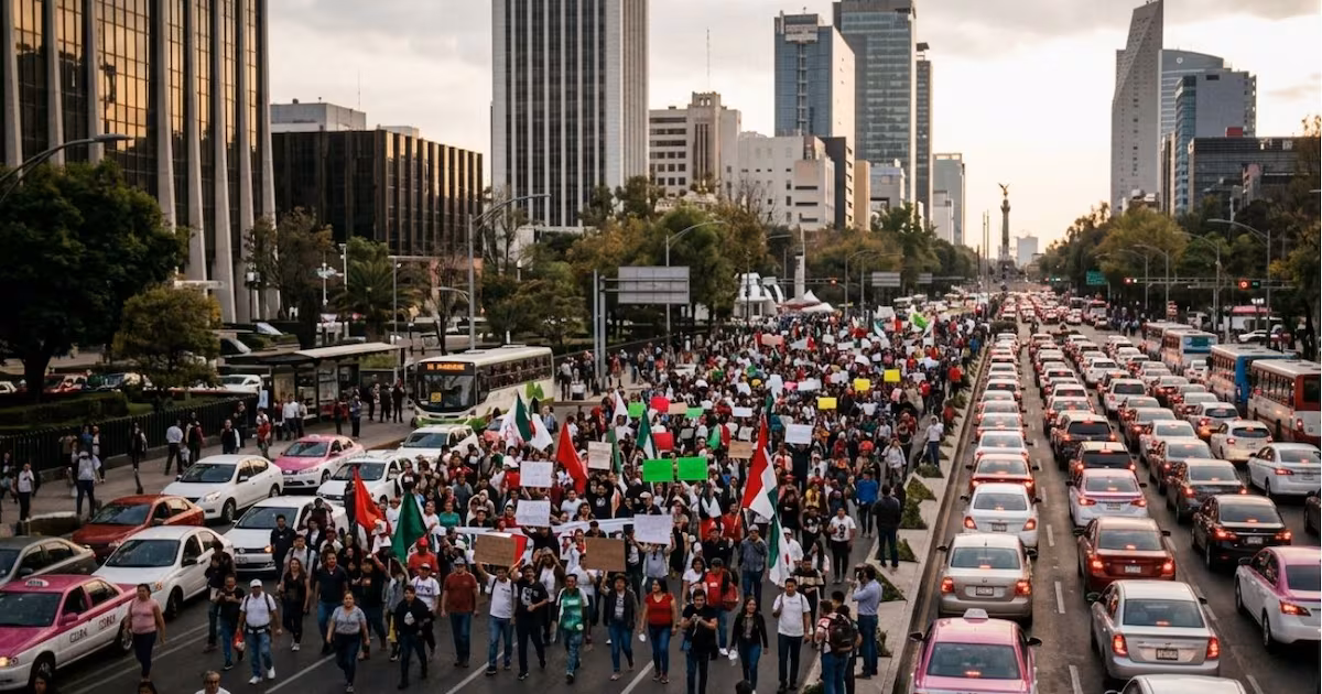 ¿Habrá bloqueos hoy? Estas son las marchas y protestas programadas en CDMX