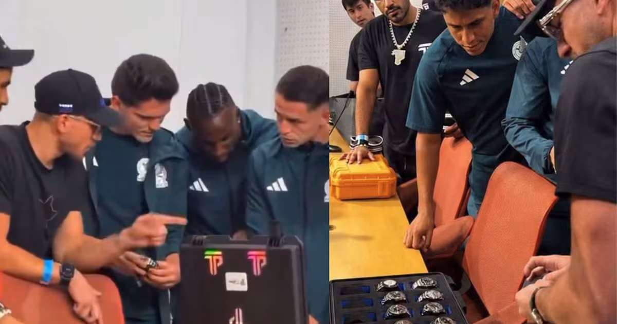 Influencer rewards Mexican National Team with luxury watches; won millions thanks to 'El Tri'