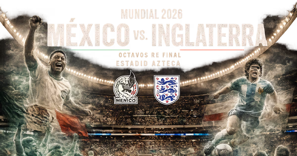 Estadio Azteca, la fortaleza de México donde viven los fantasmas de Inglaterra