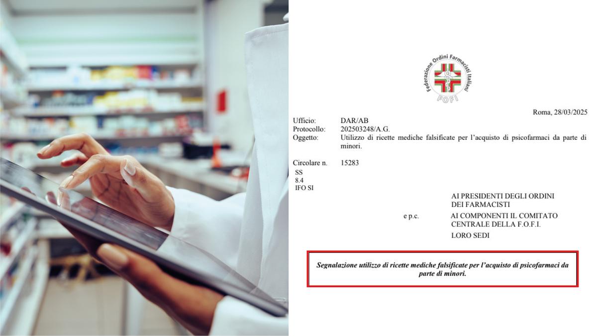 Il capo dei farmacisti sulle ricette false: “Usate soprattutto per ansiolitici e medicinali della sfera sessuale”