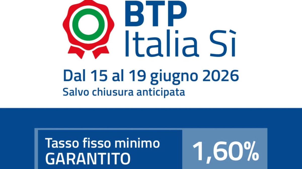 Come si calcolano le cedole del Btp Italia Sì giugno 2026: soldi sul conto ogni 6 mesi