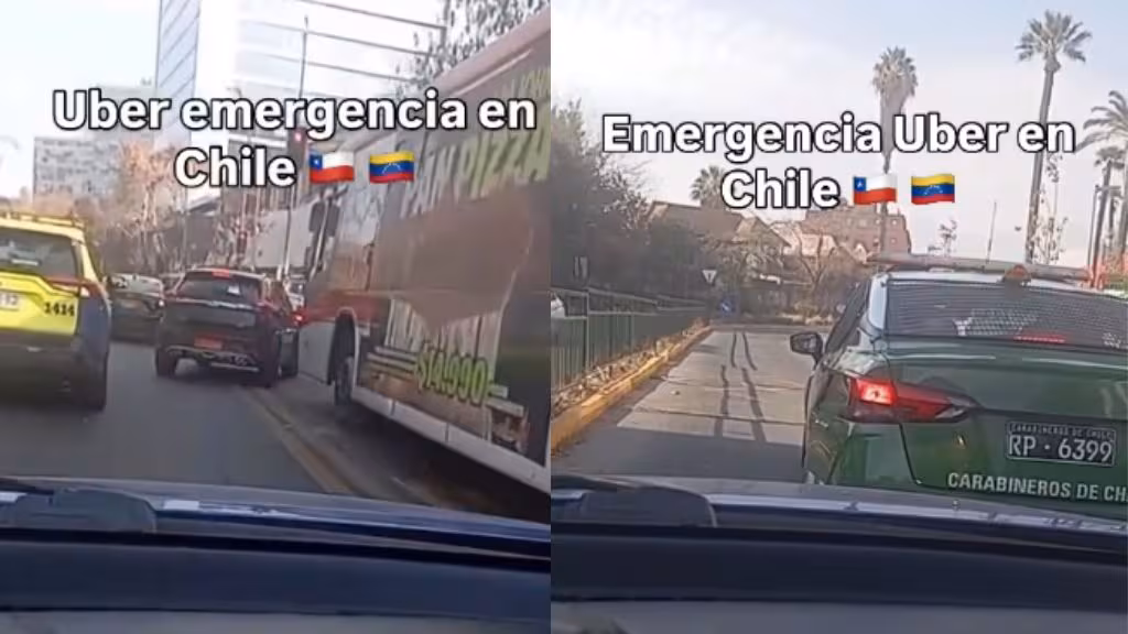 VIDEOS. Conductor de Uber se vuelve viral tras ayudar a mujer en trabajo de parto: pidió apoyo a Carabineros