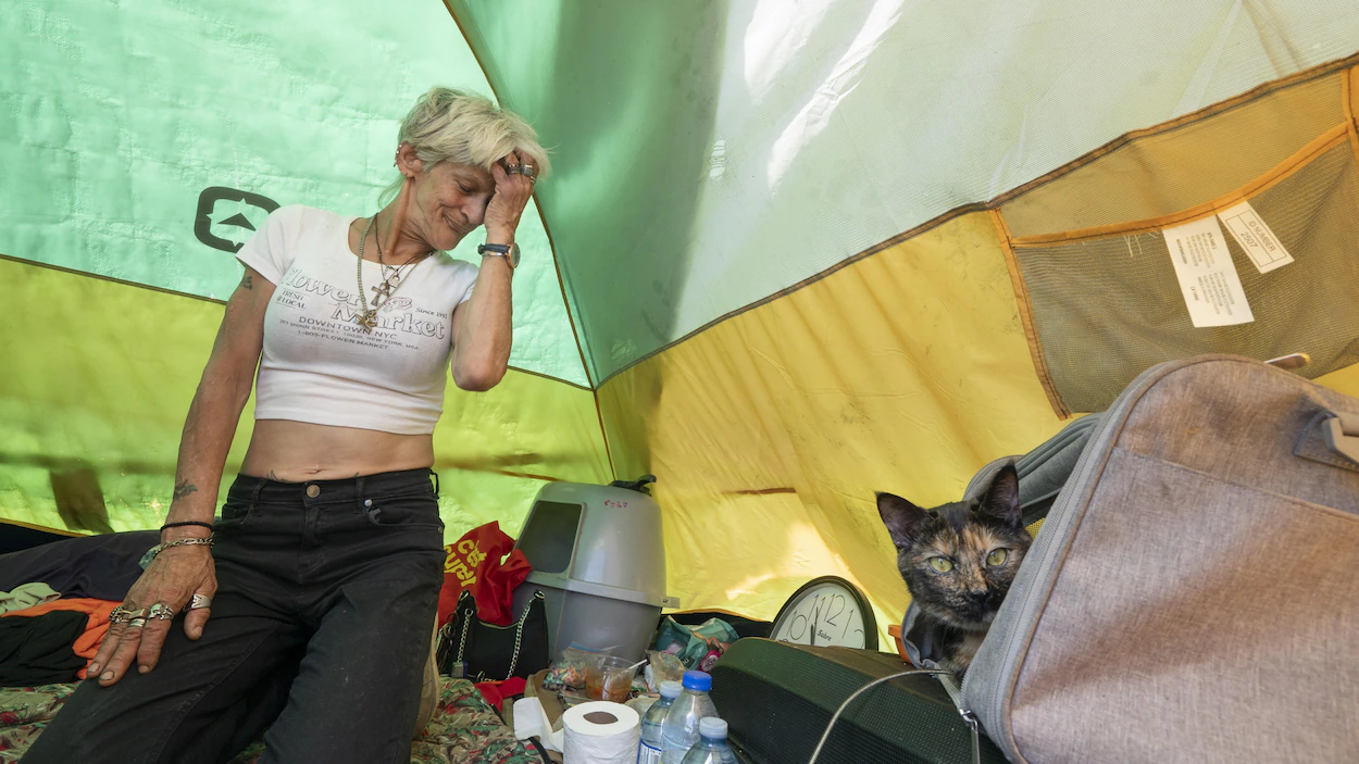 Itinérance à Montréal : une cohabitation devenue impossible?. Photo : Radio-Canada / Ivanoh Demers