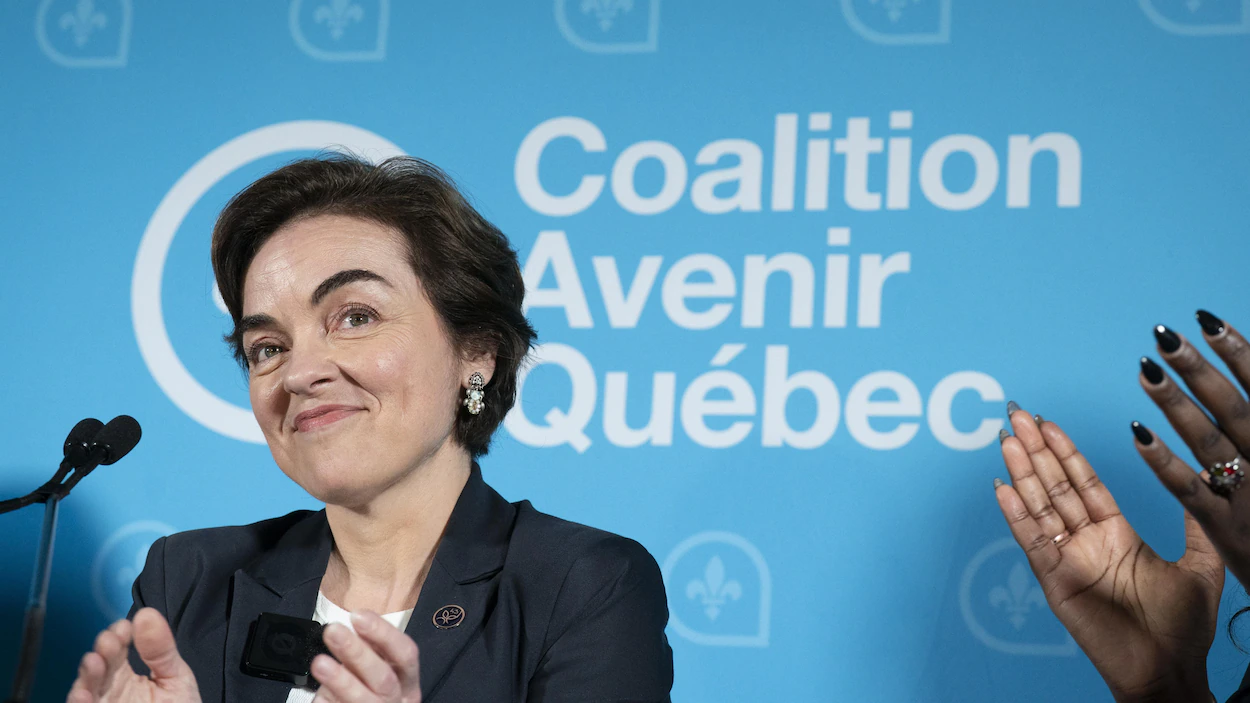 Christine Fréchette sera candidate dans Trois-Rivières plutôt que dans Sanguinet. Photo : Radio-Canada / Ivanoh Demers