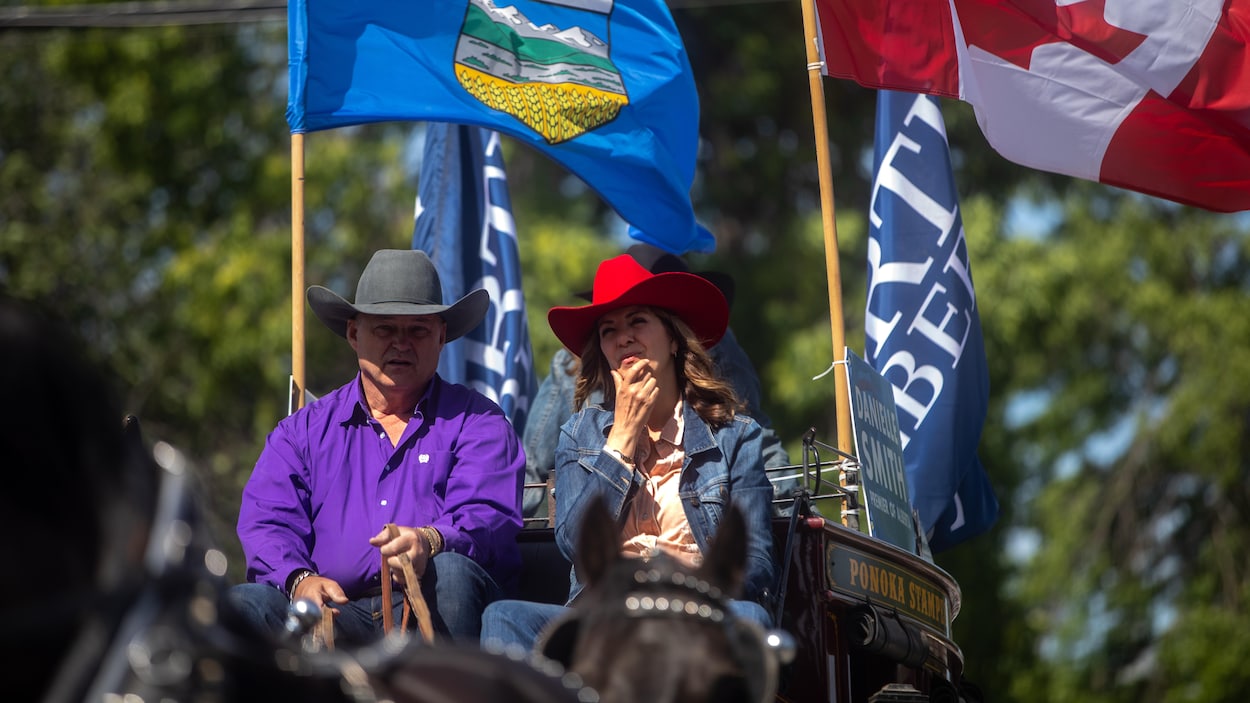 La fête du Canada fait réfléchir les séparatistes et les fédéralistes en Alberta. Photo : La Presse canadienne / Amanda May Erickson