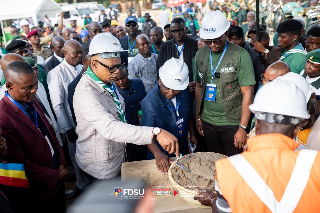 Télécoms : début des travaux de construction des sites pilotes de connectivité à Nkamba, au Kongo Central