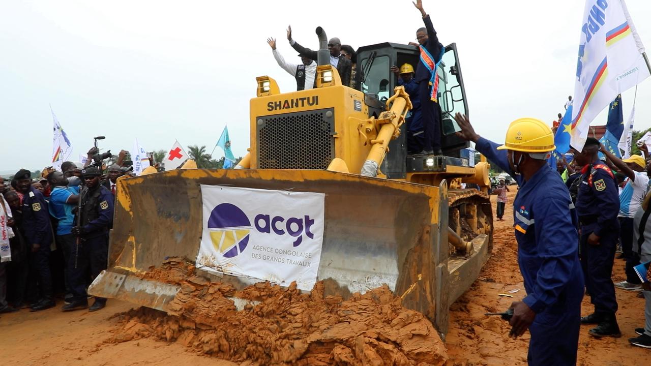 RDC : le réseau routier national passe de 3 000 à près de 8 000 kilomètres en sept ans