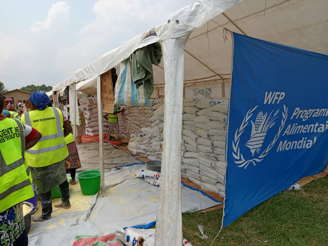 EBOLA : le PAM distribue des vivres aux familles des malades et soutient les équipes de riposte à Beni