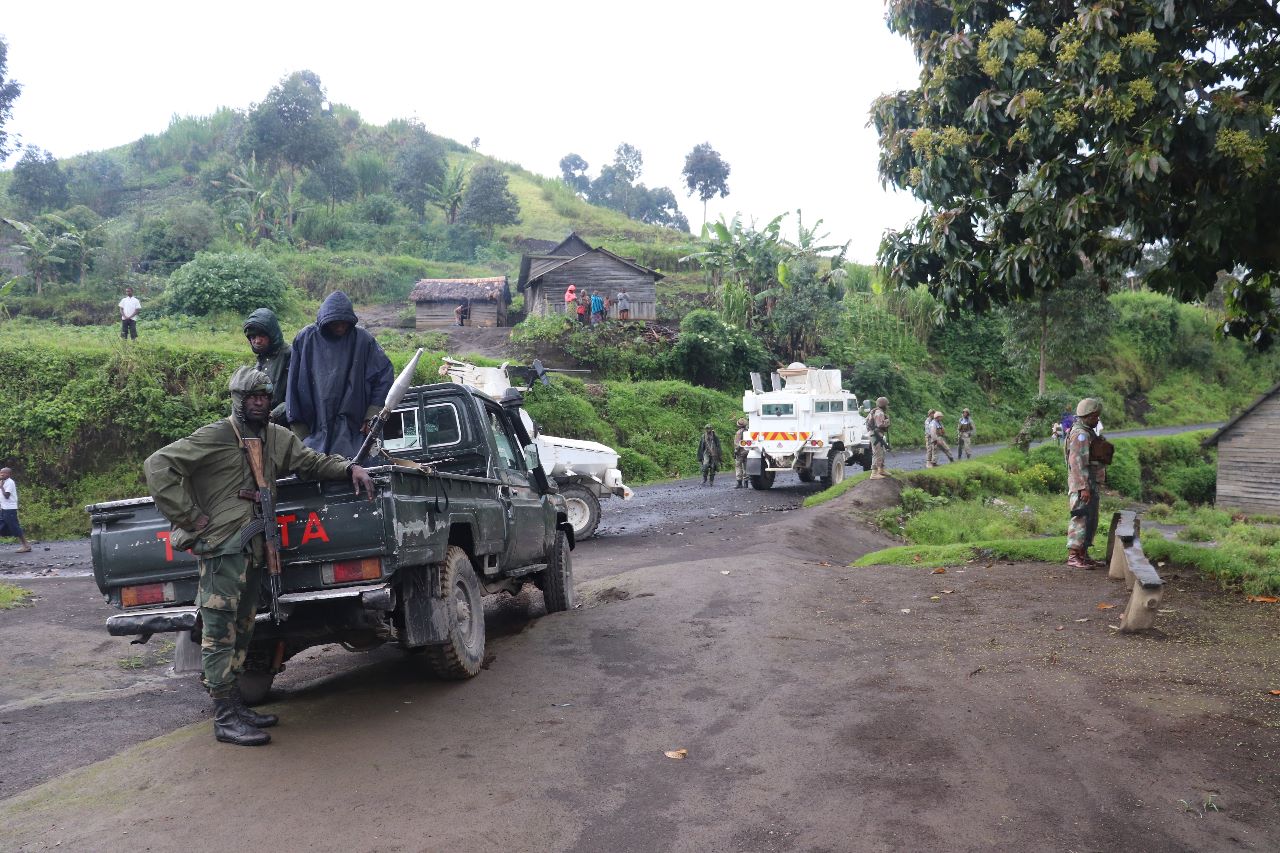 Patrouilles conjointes FARDC-MONUSCO à Irumu pour sécuriser les populations face aux groupes armés