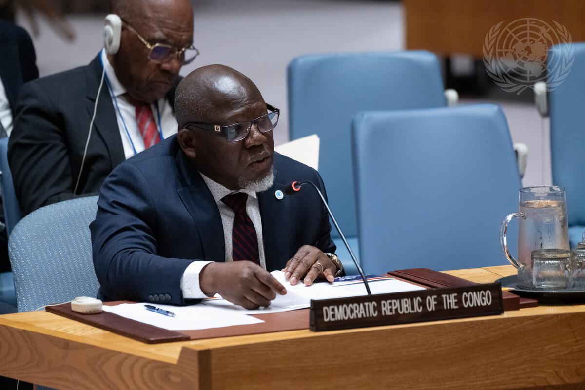 A l’ONU, l’ambassadeur de la RDC Zénon Mukongo dénonce les violences armées et appelle à l’application de la résolution 2773