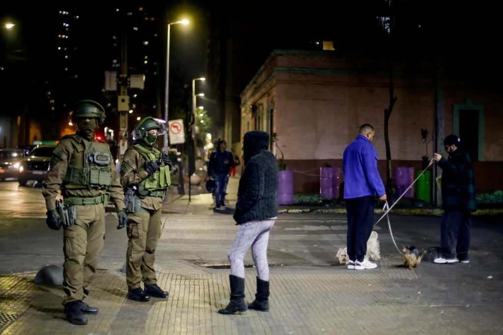 Operativo nacional deja más de 1.000 detenidos y 27 mil controles policiales en Chile