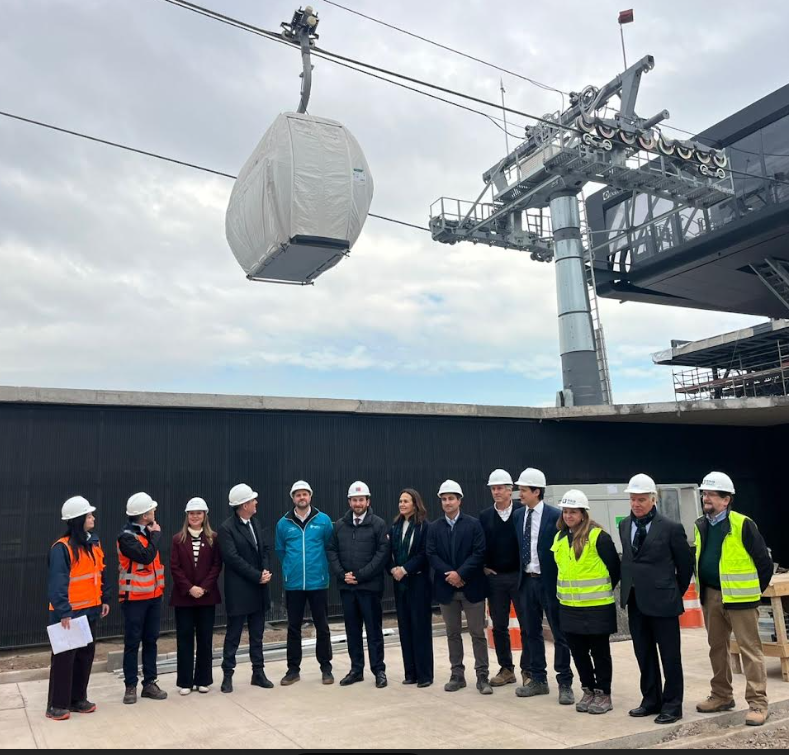 Teleférico Bicentenario conectará Tobalaba y Ciudad Empresarial en 13 minutos: comienzan pruebas técnicas