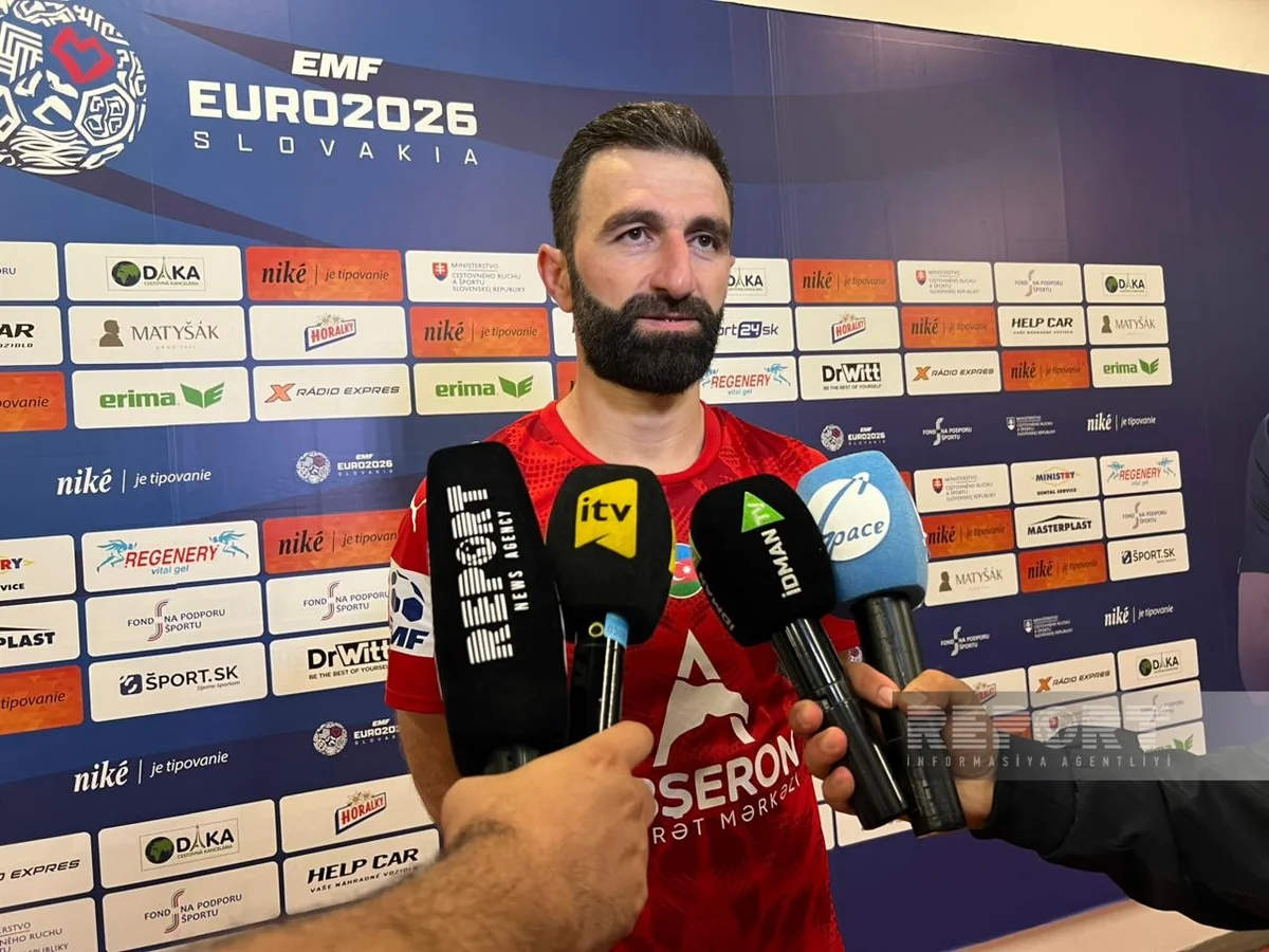 Azerbaijan player says team ready for minifootball final against Ukraine