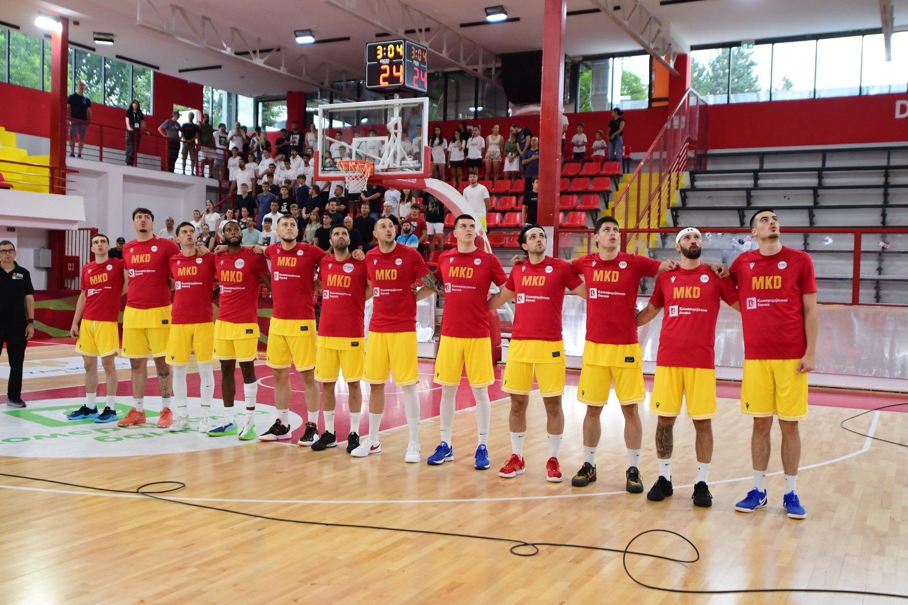 Gallery of victory for the Macedonian national basketball team