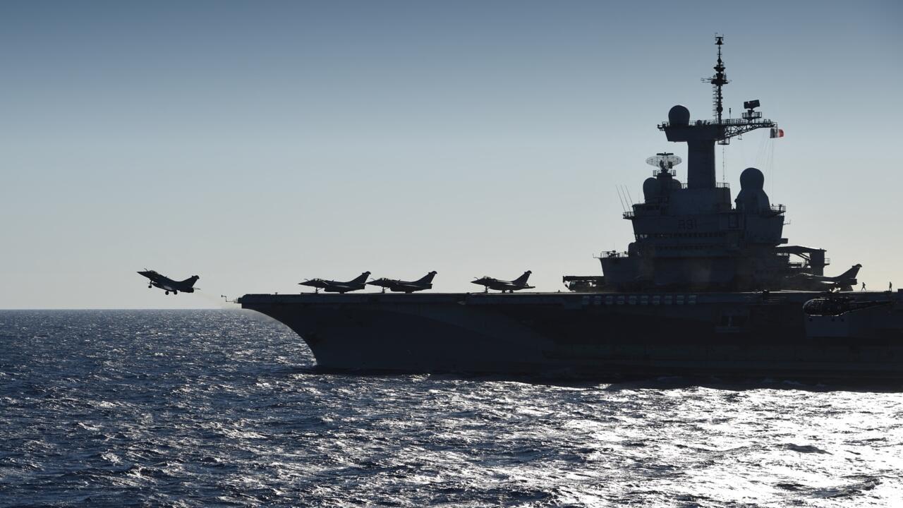 France positions aircraft carrier for possible mission in Strait of Hormuz