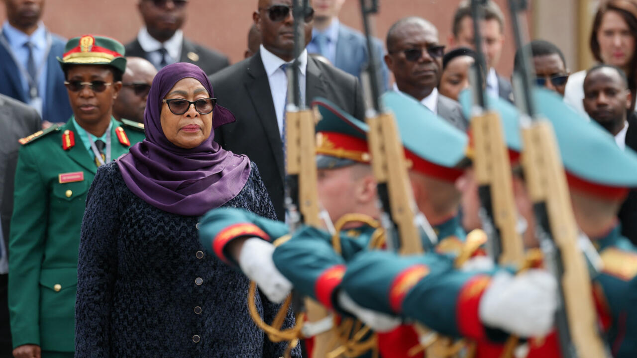 Tanzania's Hassan makes historic Russia visit amid frayed ties with West