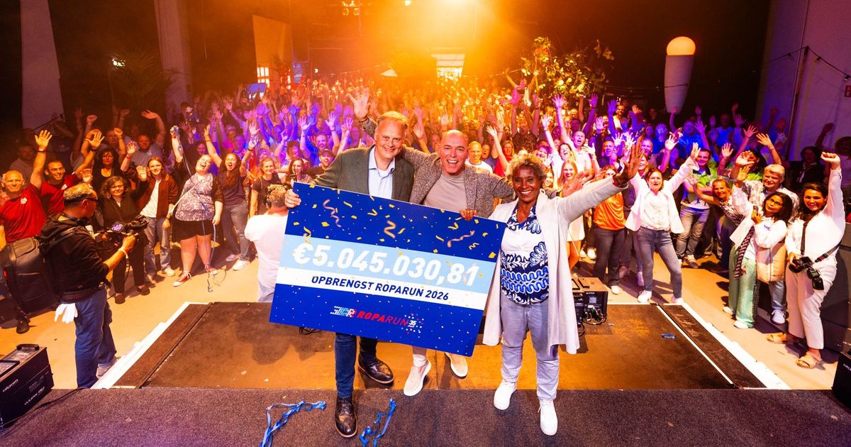 Roparun haalt ruim 5 miljoen euro op voor zorg aan kankerpatiënten
