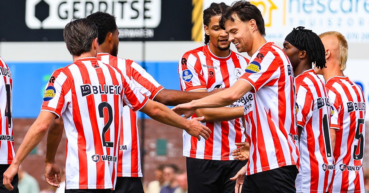 Samenvatting: Sparta wint eerste oefenwedstrijd, bekijk alle goals