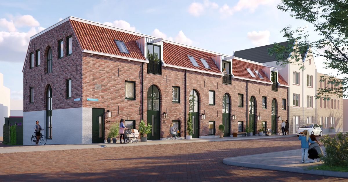 Deze nieuwe woningen lijken alsof ze uit de 19de eeuw komen