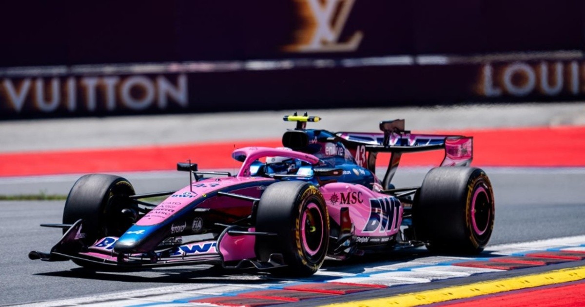 Colapinto no logró pasar la Q2 y largará 16° en el Gran Premio de Austria