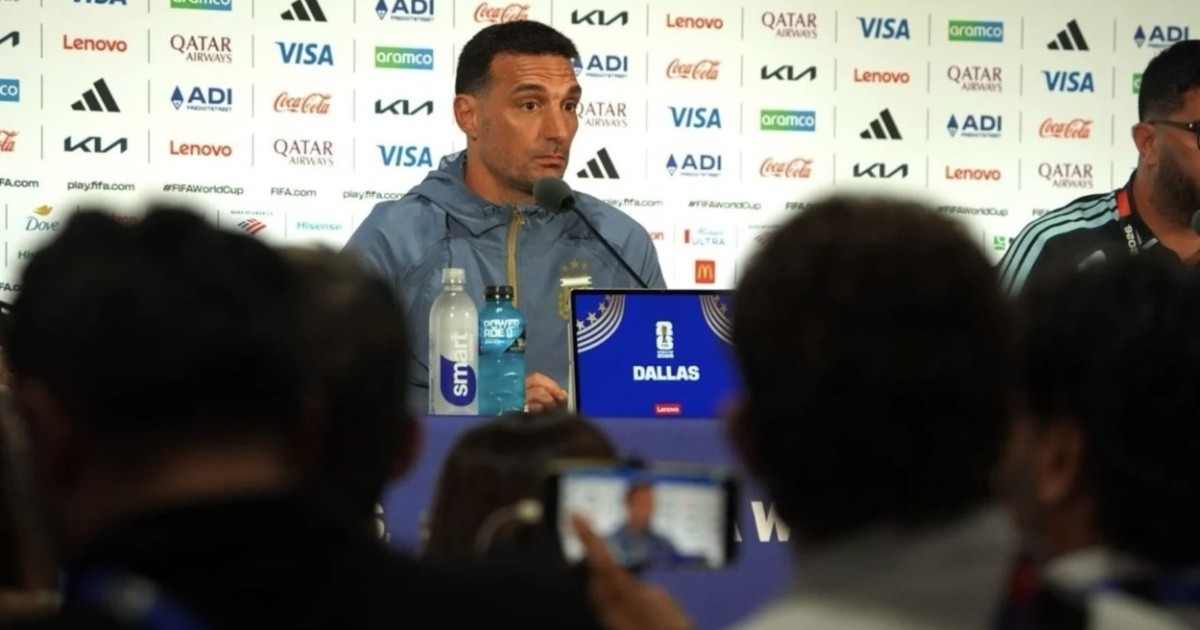 Lionel Scaloni luego de la victoria ante Jordania: "Estoy contento, ahora se viene lo bueno"