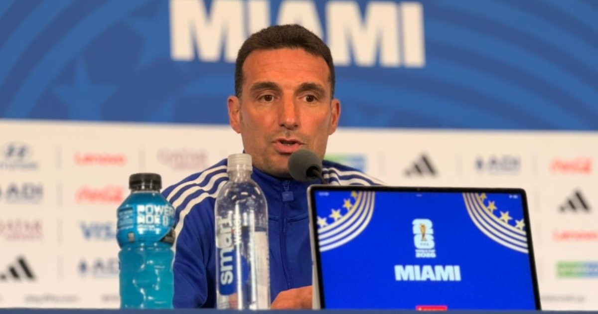 Habló Scaloni, entre la ilusión ante Cabo Verde y el dolor por la tragedia de Casilda