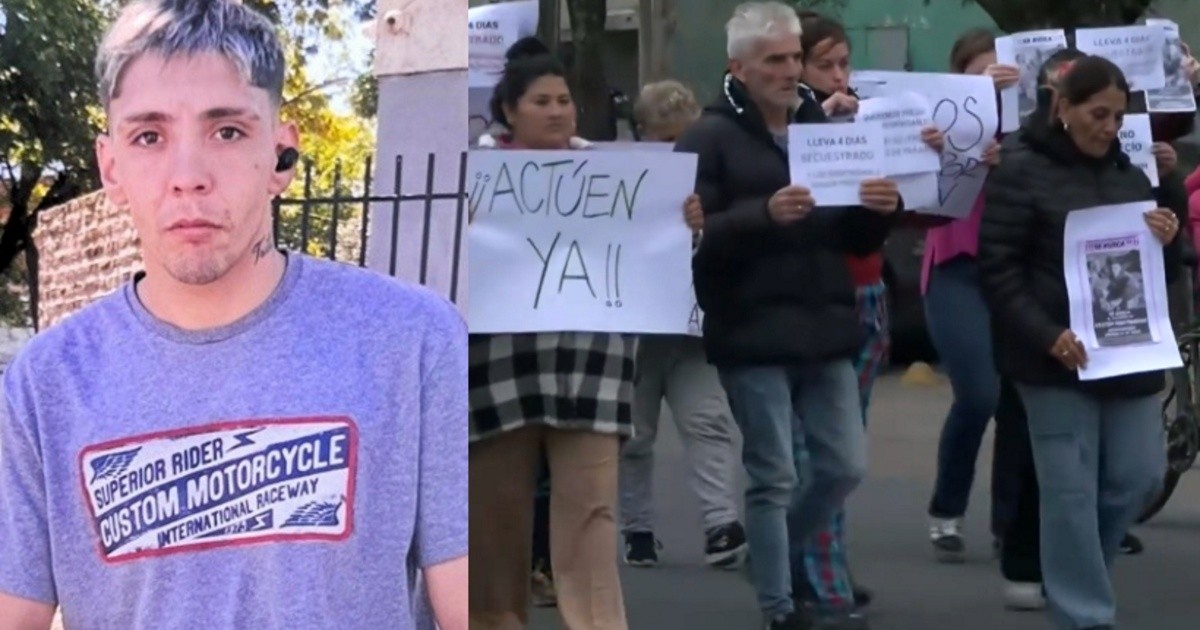 Nueva marcha por Gastón Montenegro, el joven buscado en Capitán Bermúdez: la familia asegura que fue secues...