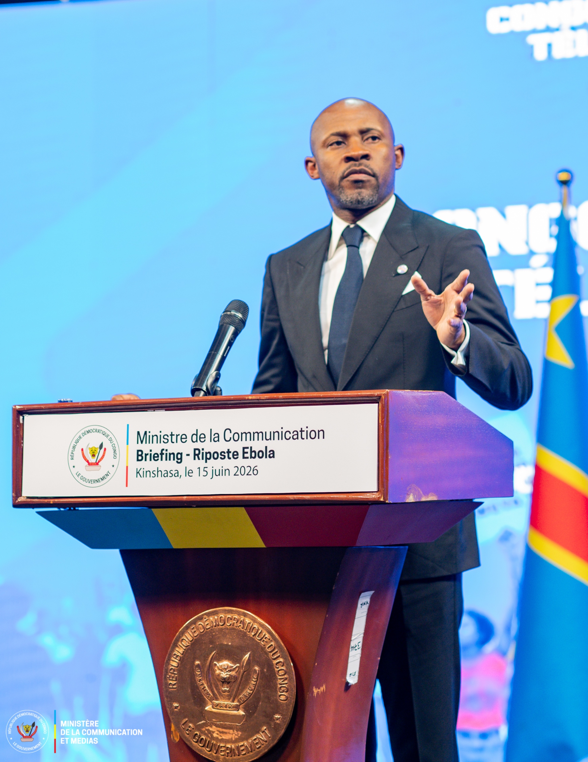 Match RDC – Portugal : les Congolais appelés à faire de cet événement un moment d’unité et de résilience (Patrick Muyaya)