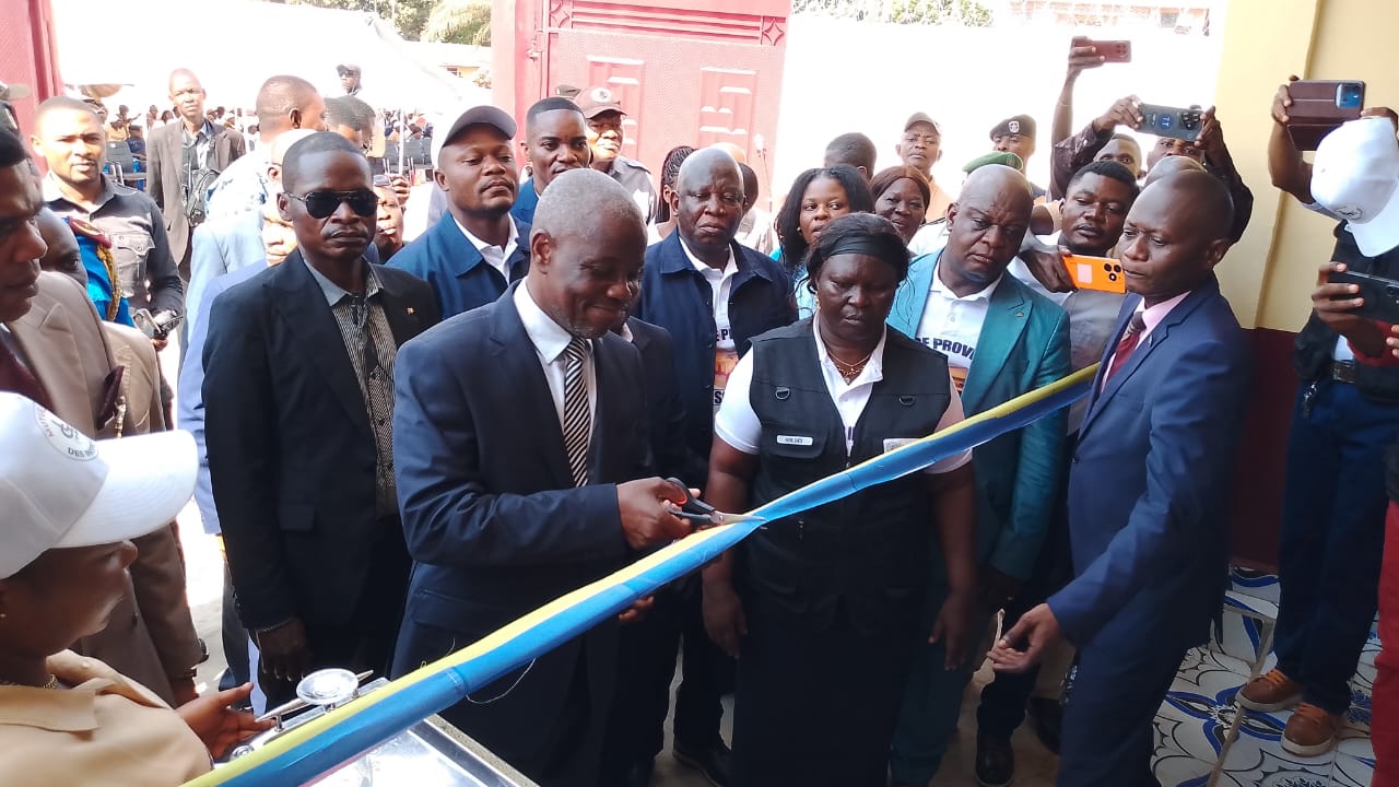 Sud-Ubangi : inauguration du centre de scanage des Items d’examen d’État