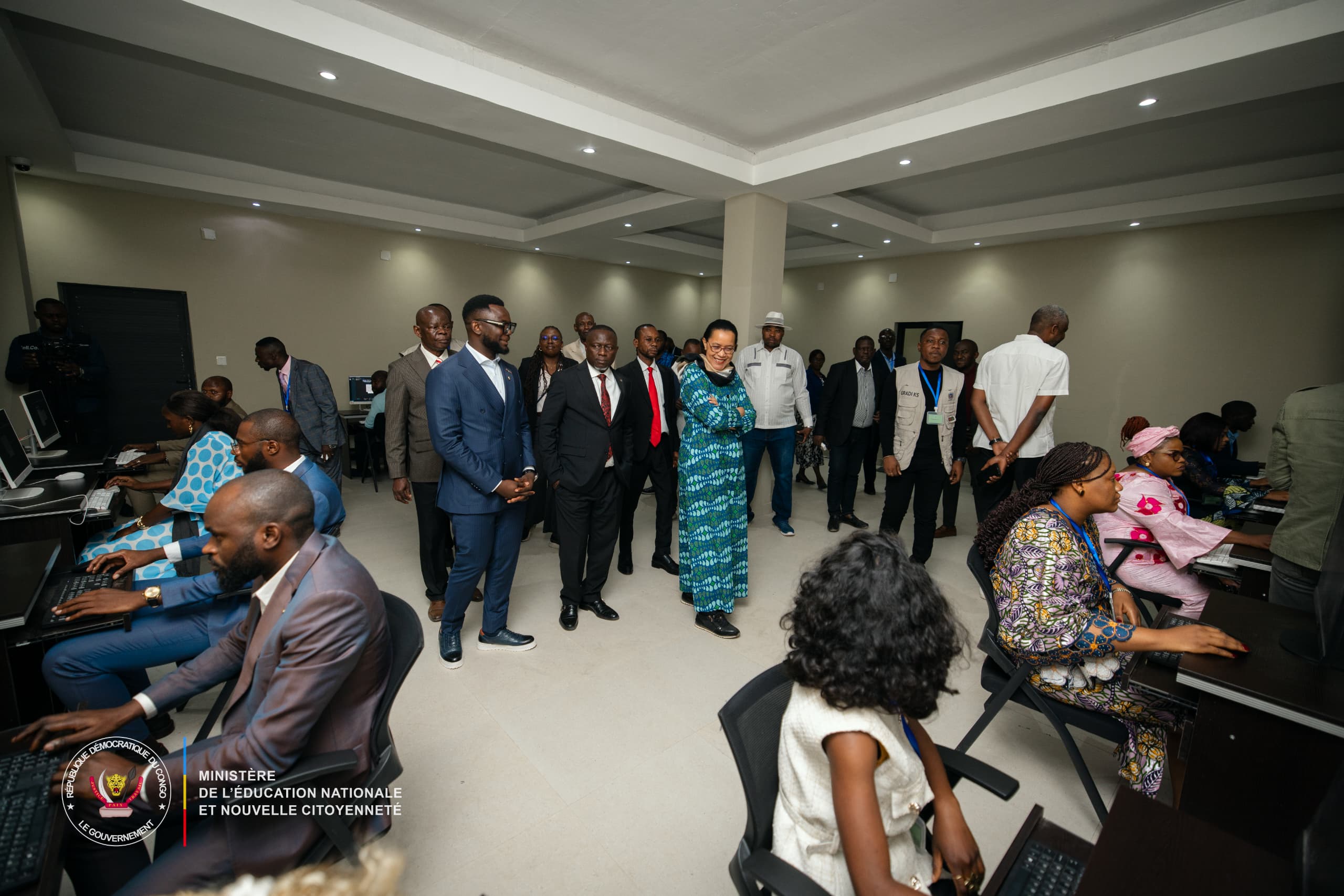 Exetat 2026 : Raïssa Malu inaugure le centre de scannage de Lubumbashi et lance le traitement numérique des copies