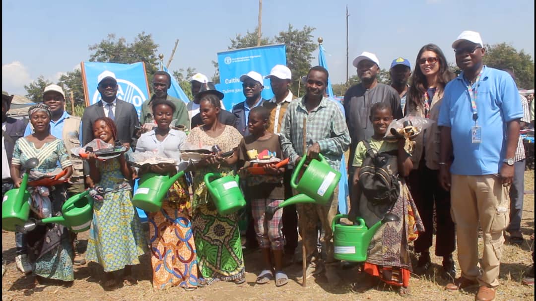 Tanganyika : la FAO offre du cash et d’intrants agricoles à 5.000 ménages vulnérables